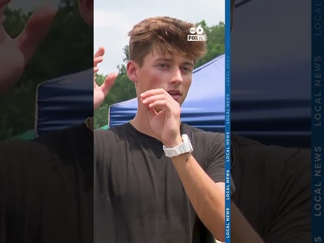 Ohio lifeguards rescue woman, 7-year-old boy from deep water stream