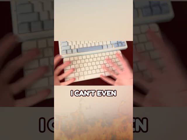 this keyboard makes no sense
