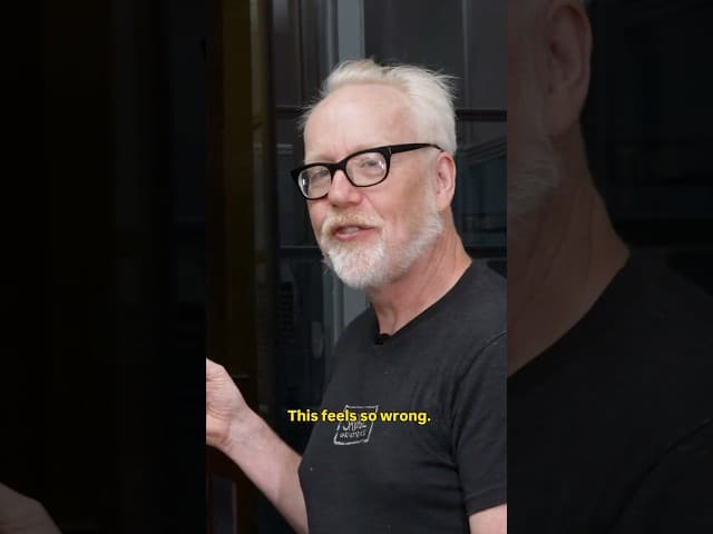 #AdamSavage Pours Water on a Laptop!