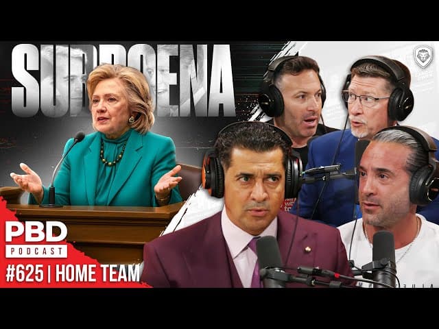 Clintons Subpoenaed In Epstein Probe, Russiagate SHOCKER & Tucker vs Nick Fuentes | PBD Podcast 625