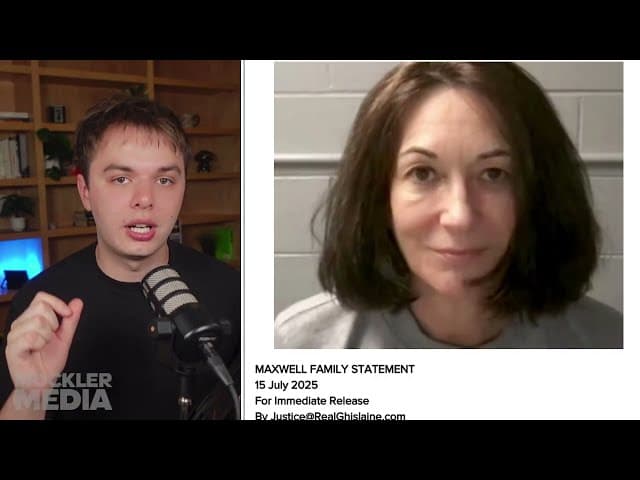 Ghislaine Drops Bomb on Trump