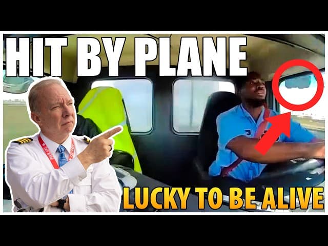 United Flight 169 Strikes Truck on Final | Captain Steeeve Reacts
