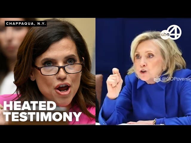 Deposition gets heated between Nancy Mace and Hillary Clinton