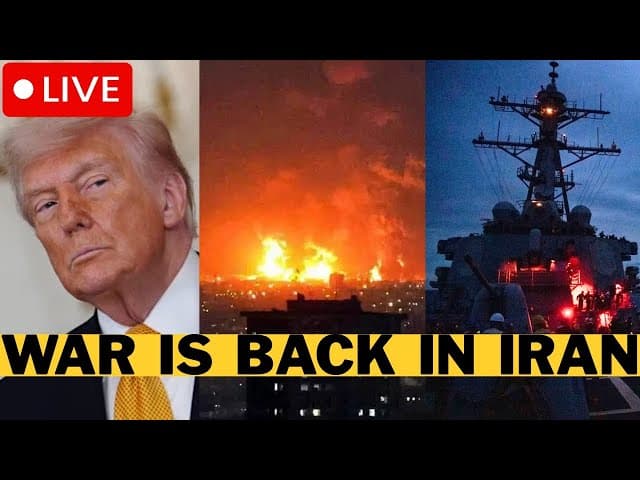BREAKING: U.S. Strikes IRGC In Iran Again - ‘Ceasefire Deal’ Rejected