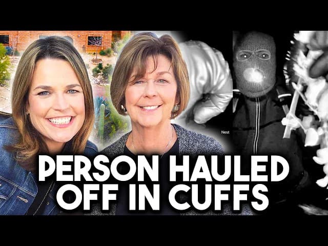 FBI Drops DISTURBING Video, Person Hauled Away in Cuffs | Nancy Guthrie Missing Day 10