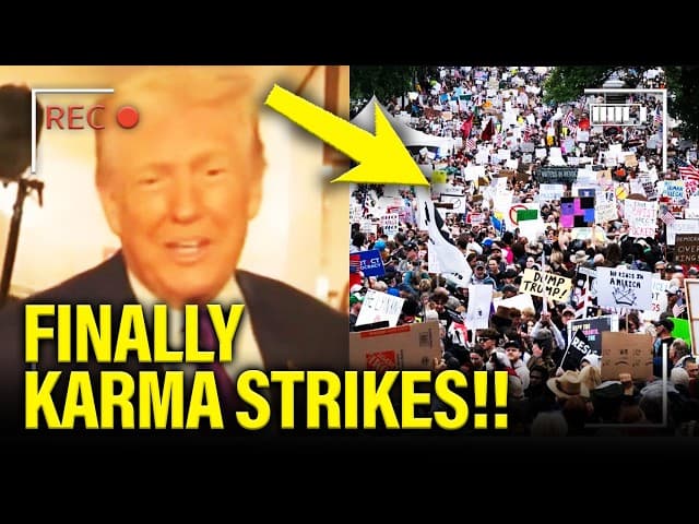 Trump gets KARMA he DESERVES as HE COLLAPSES…in MICHIGAN!!!