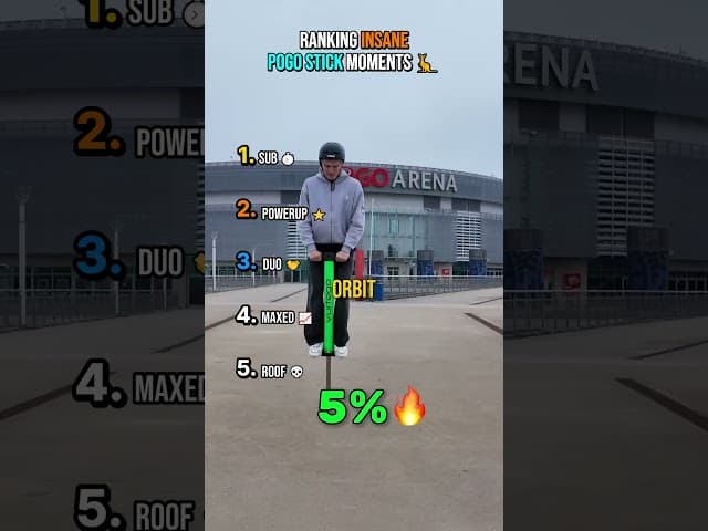 INSANE POGO STICK RANKING #usa