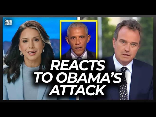 Tulsi's Response to Barack Obama’s Nasty Attack Is Perfect
