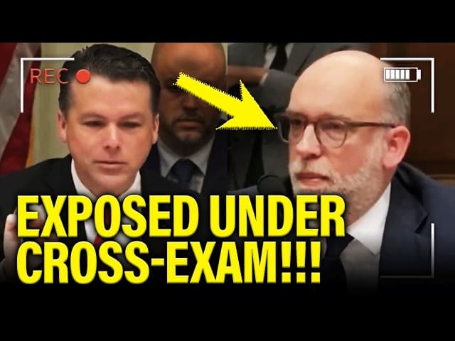 Trump Witness QUICKLY COLLAPSES under CROSS EXAM at HEARING!!