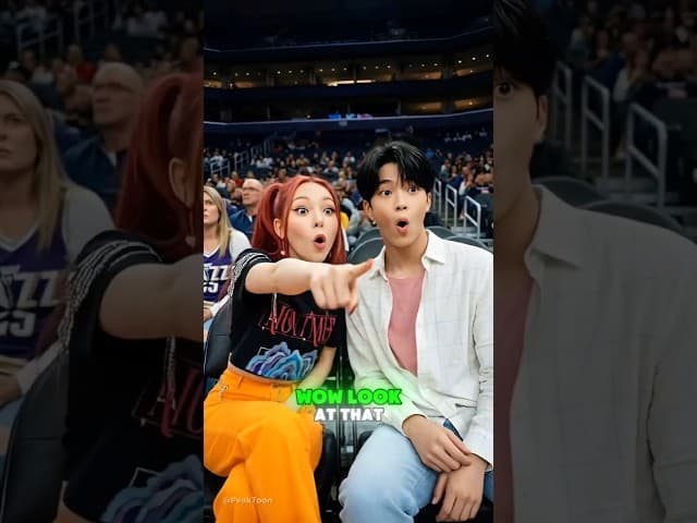 Jinu Became a Player Just to Beat Him 🏀🔥 #kpopdemonhunters