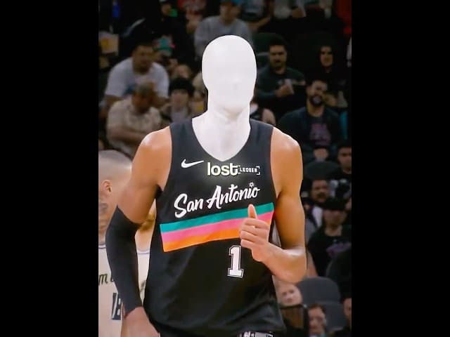 Wemby just reached his FINAL FORM 👩‍🦲🛸