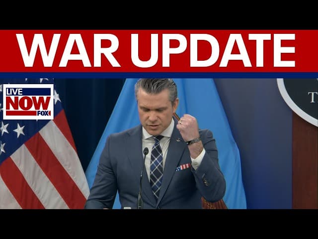 Hegseth, Pentagon update on Iran war: "US will not stop"
