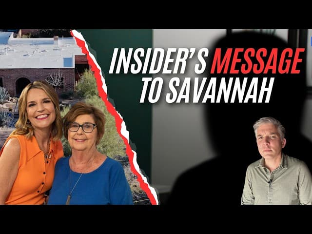 Source close to Nancy Guthrie investigation has message to Savannah and major concerns - day 61