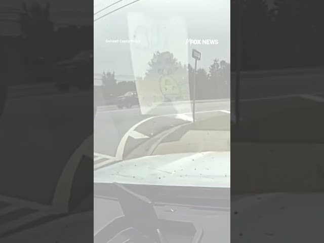 WATCH: Terrifying moment a child is flung from a truck during a crash