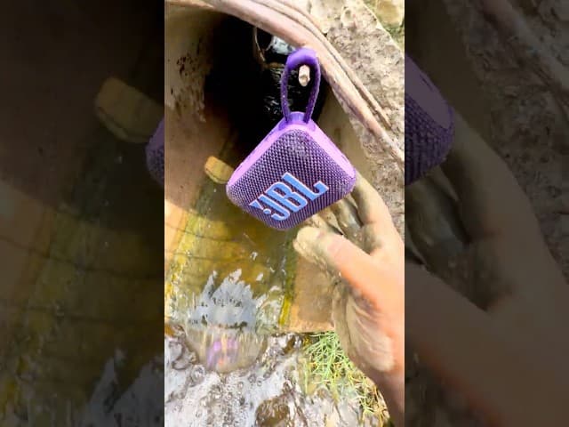 Daliy video Go4 test water 💦 speaker JBL crazy try raced the fastest man on earth 🌍