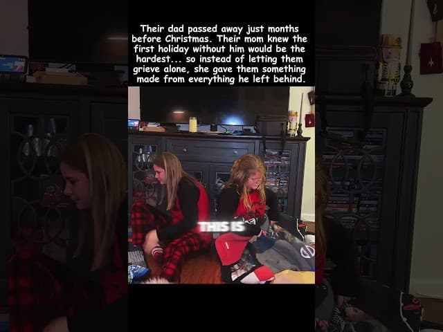 He was gone but mom made sure he was still there