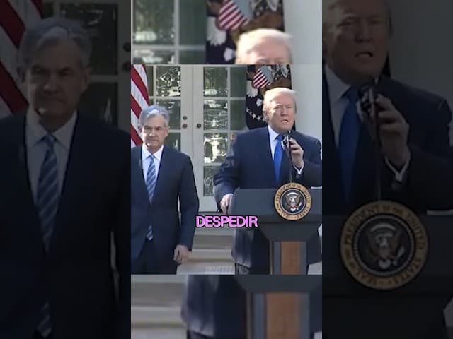 Trump Planeó Despedir al Jefe de la Fed… ¡Pero Algo Lo Detuvo! #donaldtrump #eeuu #usafacts
