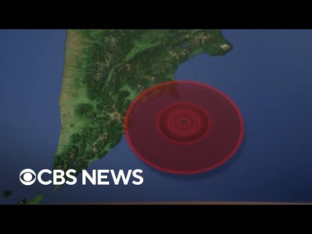 Magnitude updated to 8.7 for earthquake off Russian coast, western U.S. under tsunami watch