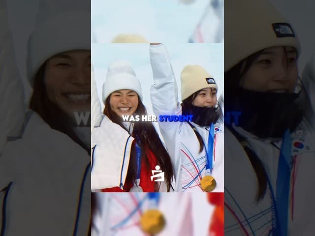 She Competed Against her Mentor for Gold 😢🥇| Chloe Kim, Choi Ga-on