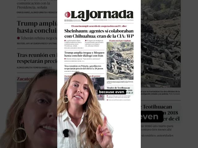 Mexican Media is sharing details on the U.S. CIA agents