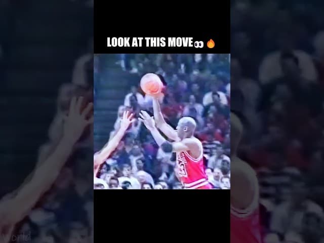 Michael Jordan Fancy Move🔥 #nba #mj
