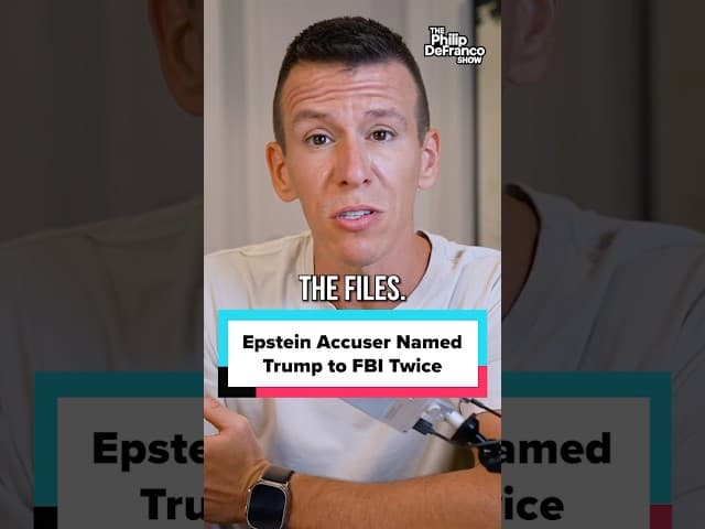 Epstein Accuser Named Trump to FBI Twice