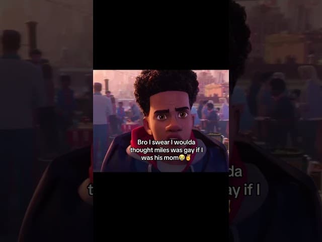 the DJ a real one😭#spiderman#milesmorales#atsv#fyp#spidermanacrossthespiderverse#marvel