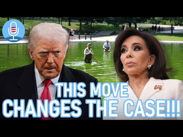 Trump's Reflecting Pool Case BACKFIRES in MIND-BOGGLING Fashion