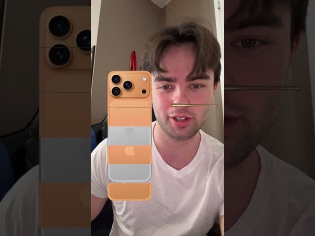 Creating the orange iPhone!