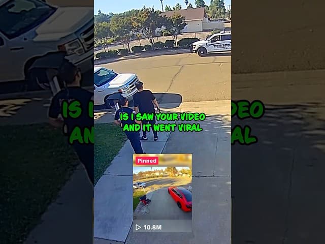 You Won’t Believe Why the Cops Keep Coming Back 😂 #shorts