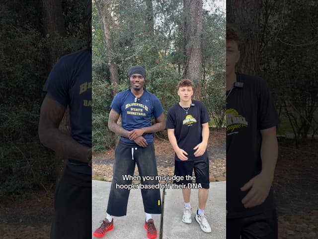 Can’t judge a hooper by their cover😂 #basketball #hoops #sports #shorts