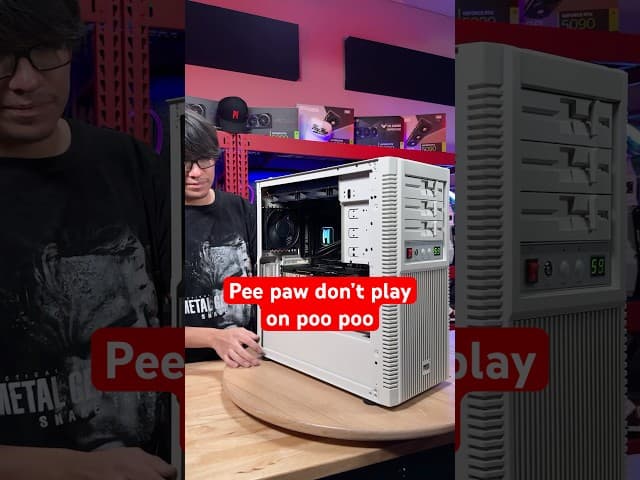 Grandpa Built A MONSTER Gaming PC!
