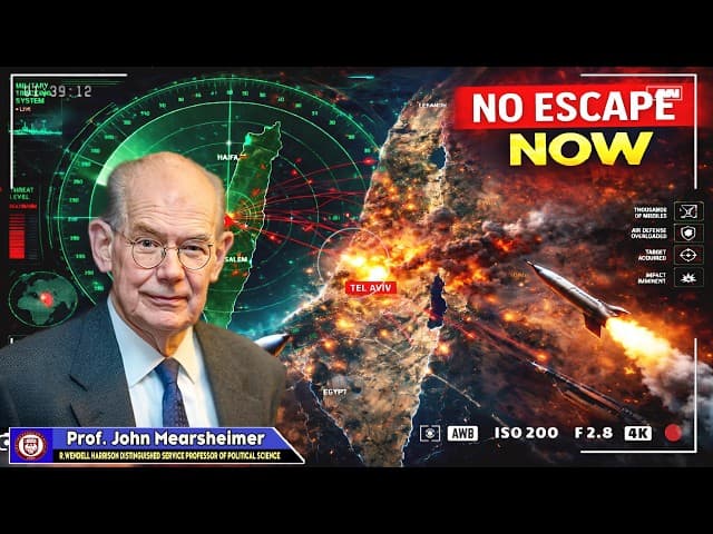 Israel In Chaos: Total Evacuation Declared As Iran’s Heavy Missiles Level Tel Aviv| John Mearsheimer