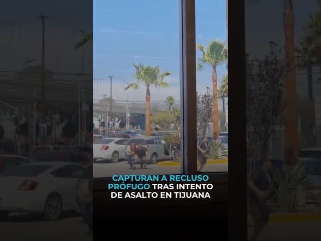 🚨 CAE RECLUSO PRÓFUGO TRAS ENFRENTAMIENTO EN TIJUANA