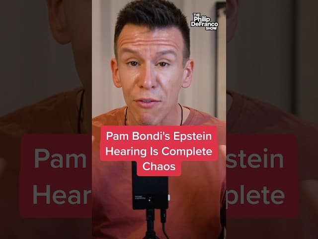 Pam Bondi’s Epstein Hearing Is Complete Chaos