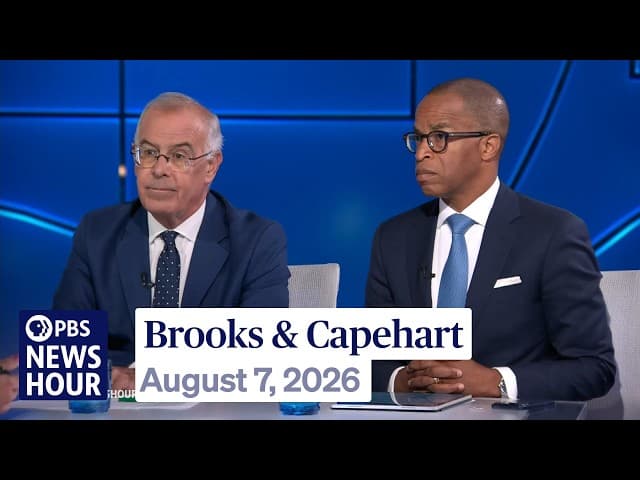 Brooks and Capehart on what progressive primary wins mean for Democrats