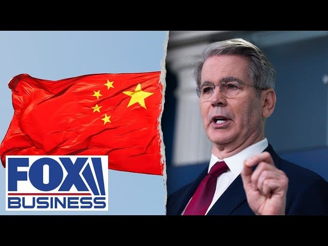 Scott Bessent makes surprising announcement on China oil and sanctions