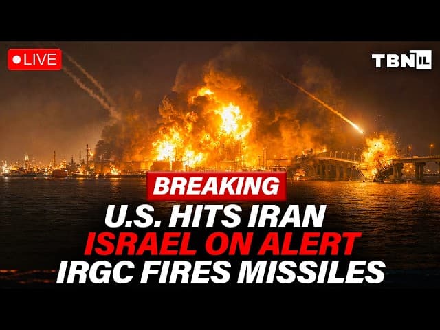BREAKING: U.S. Hits Iran Atomic Reactor? Rail Bridge Destroyed; Israel On Alert | TBN Israel