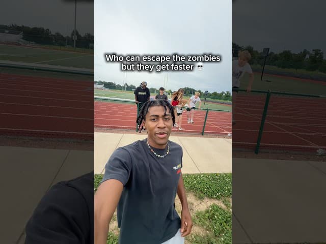 Who can escape Zombies but they get Faster every time 💀💨