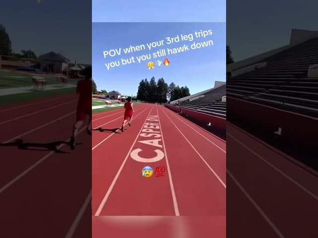 Bro fell and still hawked down 🥶💨 #shorts