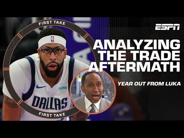 'WORST TRADE IN HISTORY!' 😳 - Stephen A. reflects on effects of the Luka-AD trade | First Take