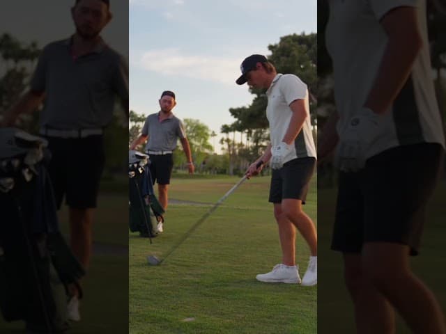 Hitting in Front of the Cart Girl