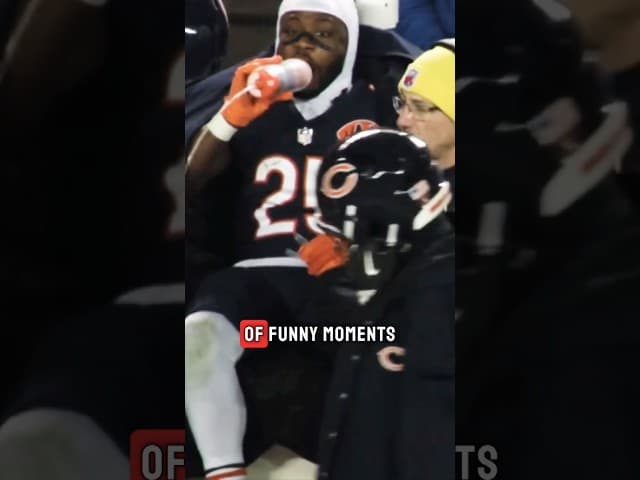 Gatorade made a custom bottle for this player! #shorts #nfl #bears