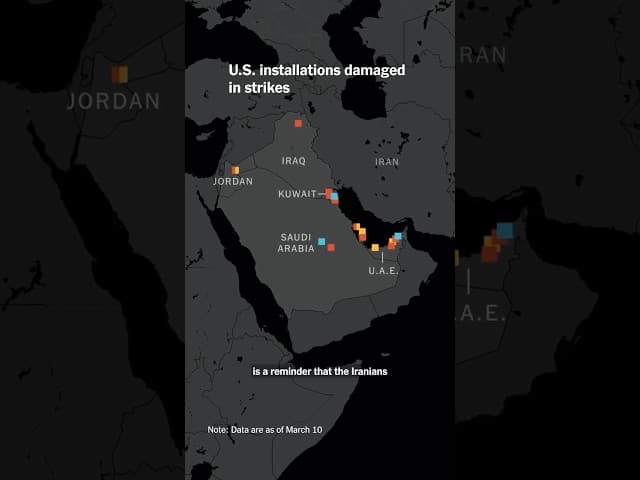 Where Iran Is Hitting Back at the U.S.