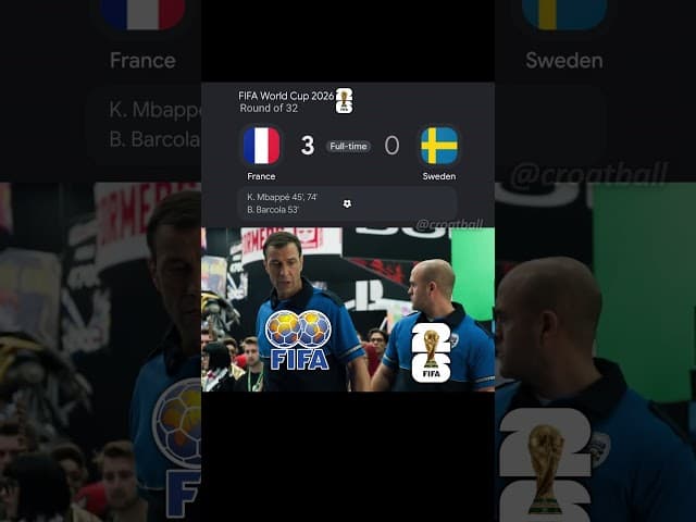 France vs Sweden 3-0 | Highlights