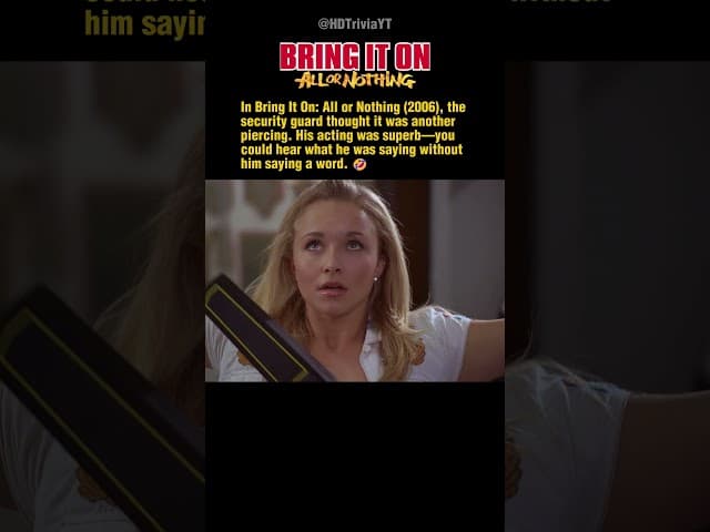 In Bring It On: All or Nothing (2006)... #shorts