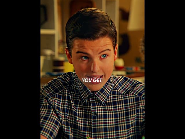 When Sheldon Tries to Explain Negative Numbers and Breaks Everyone’s Brain #youngsheldon #shorts