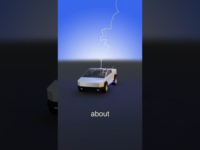 Charging a Tesla Battery With Lightning? 😨