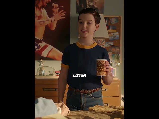 The Origin of BAZINGA! 🤯 #YoungSheldon