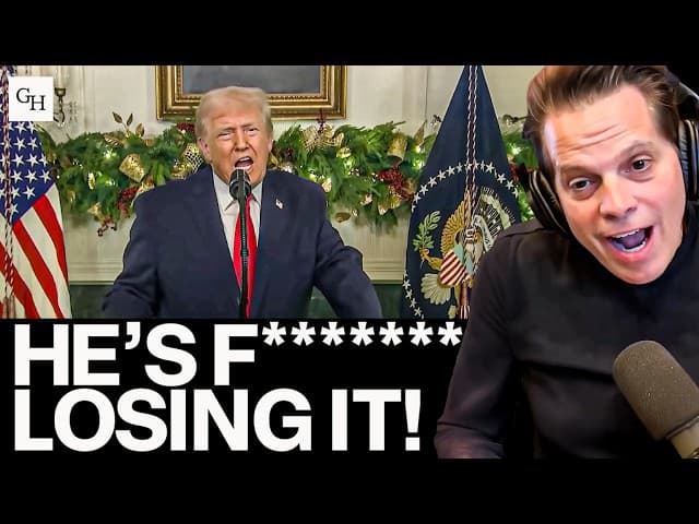 Trump LOSES IT With DERANGED Speech